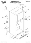 Diagram for 01 - Cabinet Parts