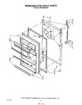 Diagram for 08 - Refrigerator Door , Lit/optional