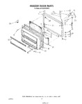 Diagram for 08 - Freezer Door