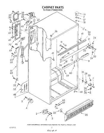 Diagram for ET20DKXVW05