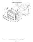 Diagram for 08 - Freezer Door