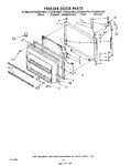 Diagram for 08 - Freezer Door