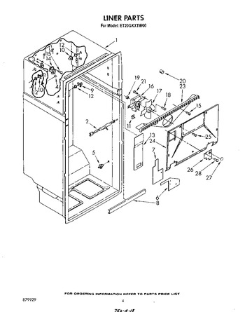 Diagram for ET20GKXTF00