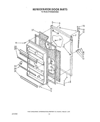 Diagram for ET20GMXWN00