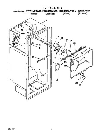 Diagram for ET20NMYAW00