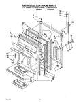 Diagram for 08 - Refrigerator Door, Lit/optional