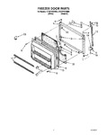 Diagram for 05 - Freezer Door