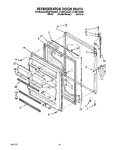 Diagram for 08 - Refrigerator Door, Lit/optional