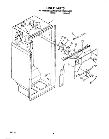 Diagram for ET20ZKXAW00