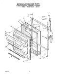 Diagram for 07 - Refrigerator Door, Lit/optional