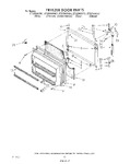 Diagram for 08 - Freezer Door