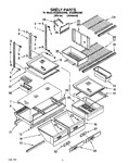 Diagram for 05 - Shelf, Lit/optional