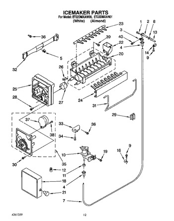 Diagram for ET22DMXAW00