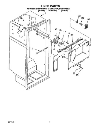 Diagram for ET22DMXBW00