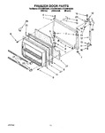 Diagram for 08 - Freezer Door