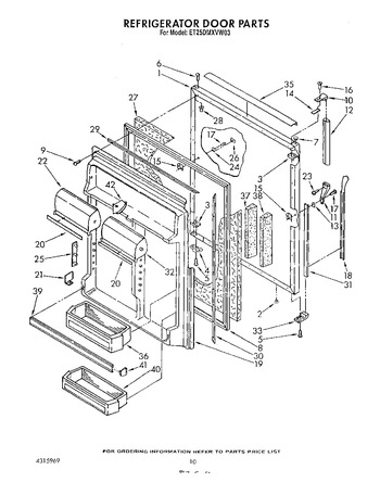 Diagram for ET25DMXVW03