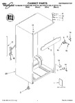 Diagram for 01 - Cabinet Parts