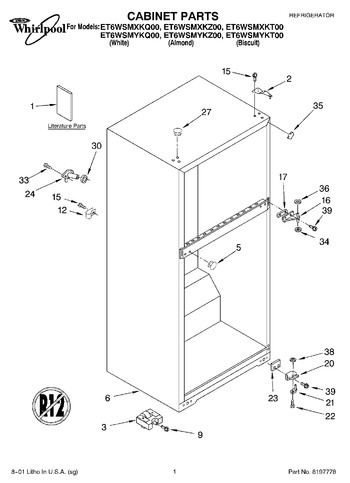 Diagram for ET6WSMYKZ00