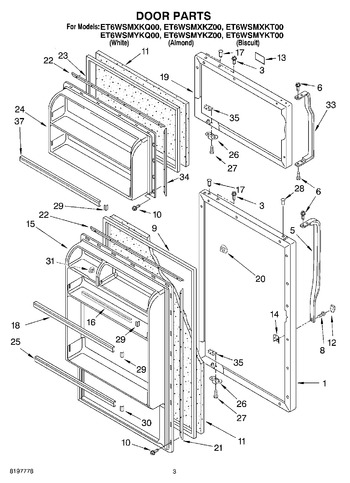 Diagram for ET6WSMYKZ00