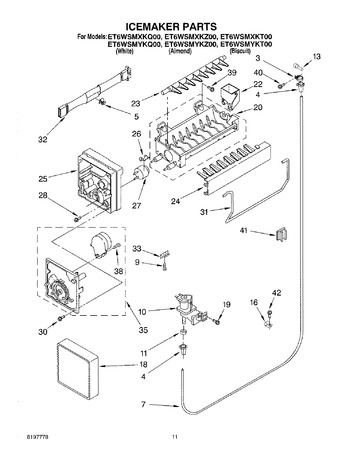 Diagram for ET6WSMXKT00