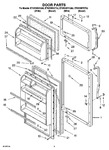 Diagram for 02 - Door Parts