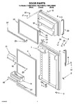 Diagram for 02 - Door Parts