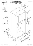 Diagram for 01 - Cabinet Parts