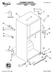 Diagram for 01 - Cabinet Parts