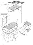 Diagram for 05 - Shelf Parts, Optional Parts