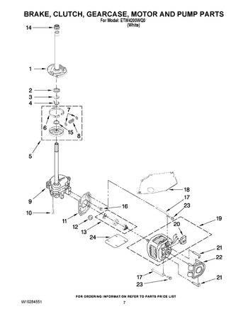 Diagram for ETW4200WQ0