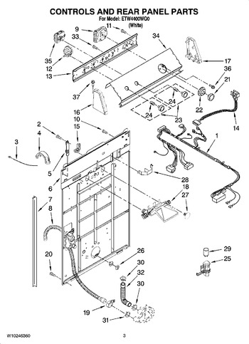 Diagram for ETW4400WQ0