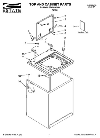 Diagram for ETW4450TQ0