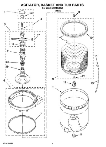 Diagram for ETW4450TQ0