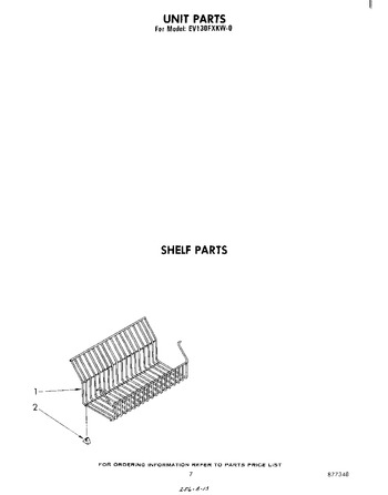 Diagram for EV130FXKW0