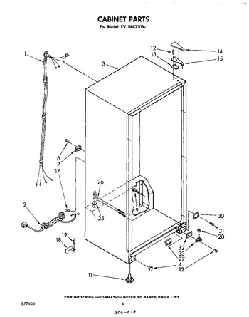 Diagram for EV150CXKW1