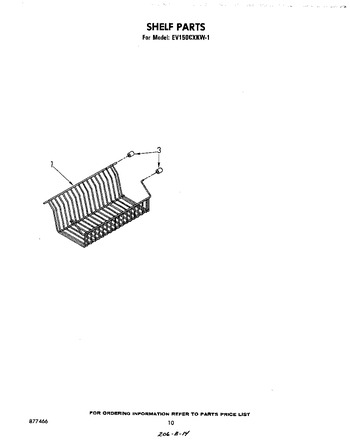 Diagram for EV150CXKW1