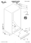 Diagram for 01 - Cabinet Parts