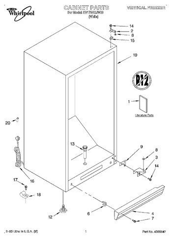 Diagram for EV170NXJW00