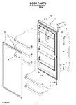 Diagram for 03 - Door Parts