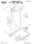 Diagram for 01 - Cabinet Parts