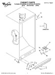 Diagram for 01 - Cabinet Parts