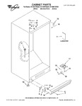 Diagram for 01 - Cabinet Parts