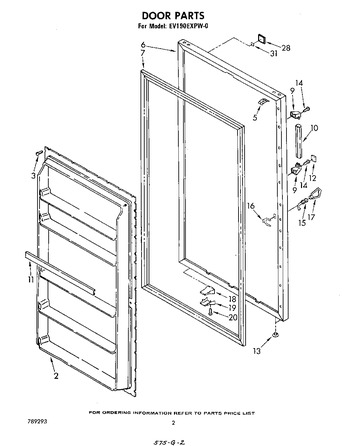 Diagram for EV190EXPW0