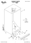 Diagram for 01 - Cabinet Parts