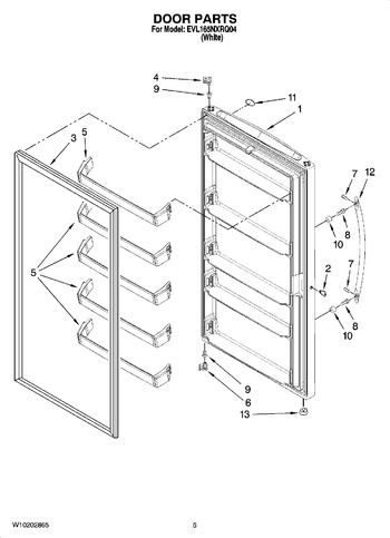 Diagram for EVL165NXRQ04