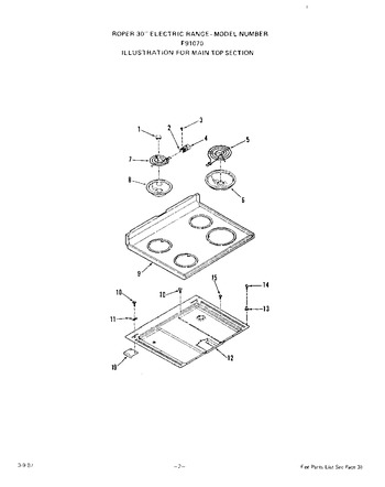 Diagram for F9107W0