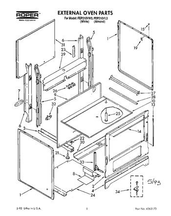 Diagram for FEP210VL3