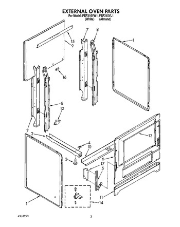 Diagram for FEP310VW1