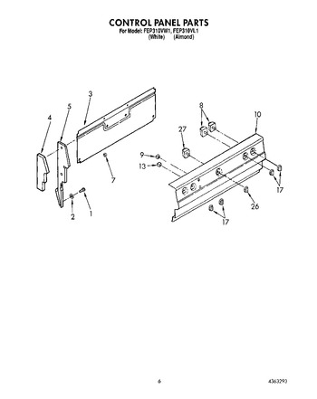 Diagram for FEP310VW1