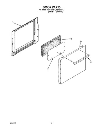 Diagram for FEP310VW1